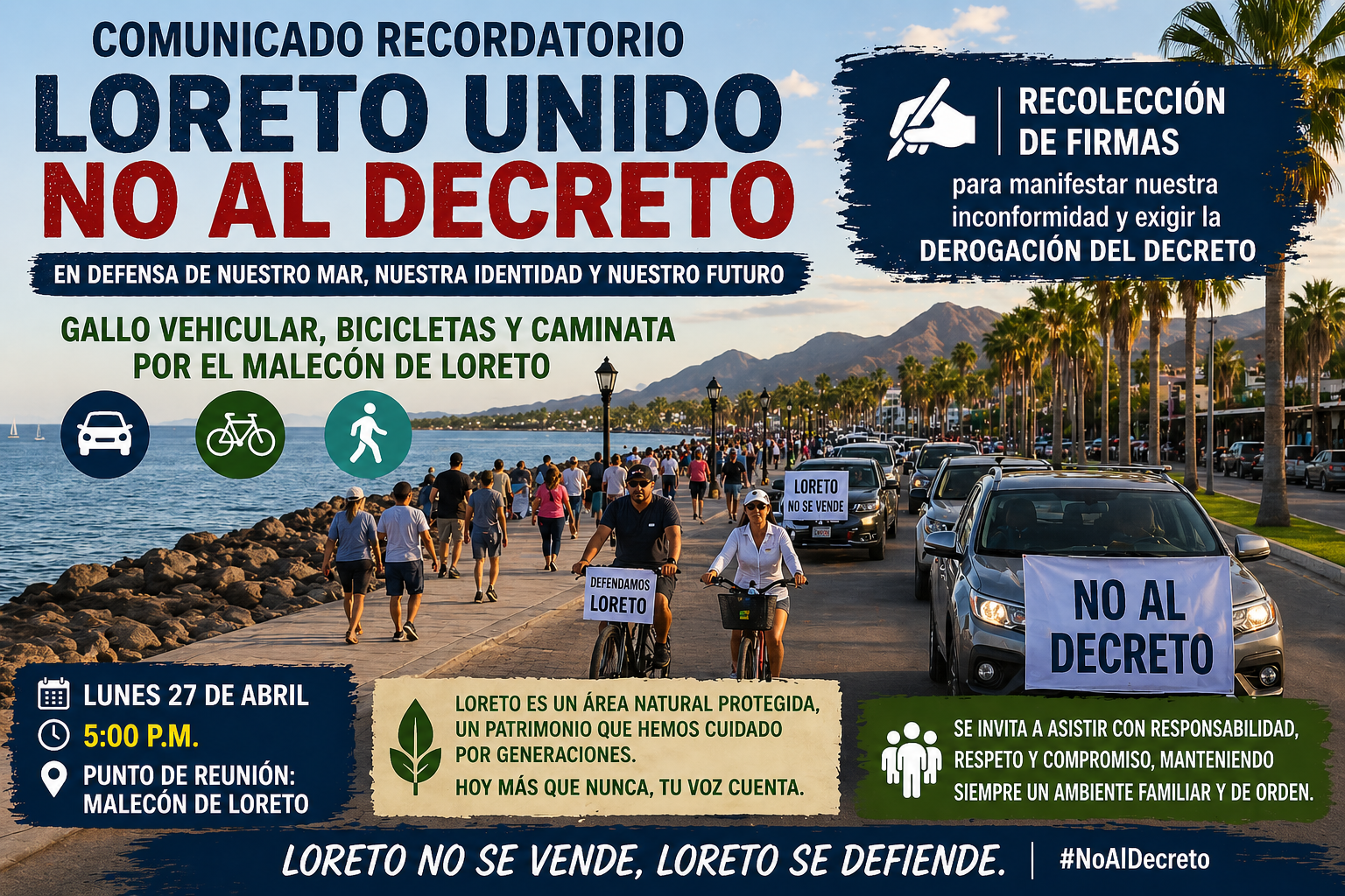📢 COMUNICADO RECORDATORIO – LORETO UNIDO