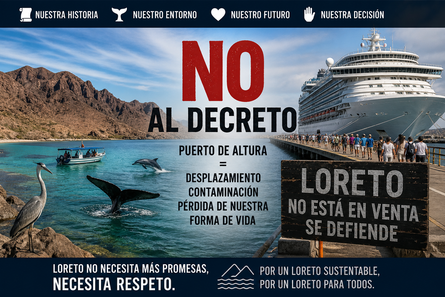 🚫 EL FALSO EQUILIBRIO: CUANDO EL “PROGRESO” IGNORA LA HISTORIA DE LORETO